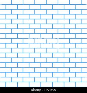 Gemauerte Wand Hintergrund, Vektor-Illustration. Stock Vektor