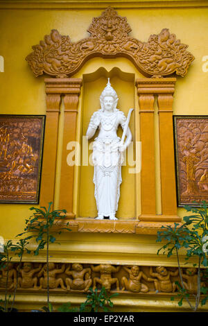 Gangaramaya buddhistische Tempel, Colombo, Sri Lanka, Asien Stockfoto