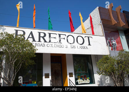 Barfuß Shop außen, Galle Road, Colombo, Sri Lanka, Asien Stockfoto