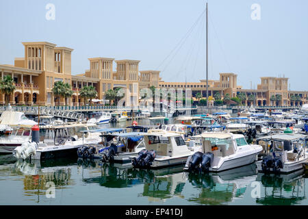 Souq Sharq Shopping Mall und Marina in Kuwait-Stadt, Kuwait Stockfoto