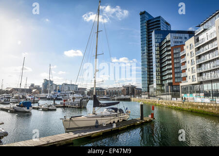 Southampton OCean Village marina Stockfoto