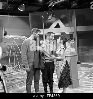 Penelope Oder sterben Lorbeermaske, Fernsehspiel, Deutschland 1958, Regie: Harry Meyen, Monia: Heinz Reincke, Inge Meysel, Max Stockfoto