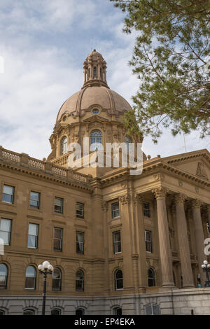 Kuppel des Alberta Legislature Building, in Edmonton, Alberta Stockfoto