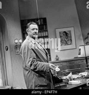 Einer von Sieben, Fernsehspiel, Deutschland 1960, Regie: Georg Lhotzky, John Olden, Monia: Hans Söhnker Stockfoto