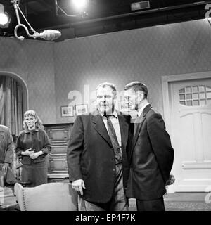 Einer von Sieben, Fernsehspiel, Deutschland 1960, Regie: Georg Lhotzky, John Olden, Monia: Ethel Reschke, Friedrich Joloff Stockfoto