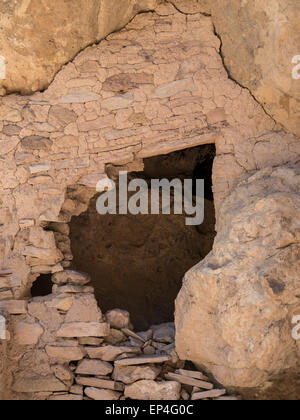 Roger es Canyon Klippe Wohnung, Roger es Trog Trail, Superstition Wilderness Area, AZ. Stockfoto