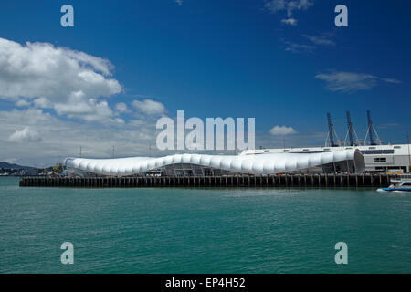 "Die Wolke" Ereignisse, Gebäude, Queens Wharf, Auckland, Nordinsel, Neuseeland Stockfoto