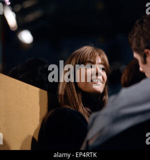 Französische Sängerin Francoise Hardy, Deutschland 1970er Jahre. Französische Sängerin Francoise Hardy, Deutschland 1970. Stockfoto