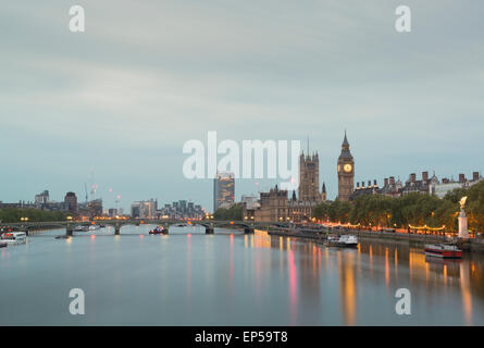 Big Ben [Themse] London London Bridge. Credit: LEE RAMSDEN/ALAMY Stockfoto