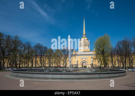 Admiralität Gebäude, Sankt Petersburg, Russland Stockfoto