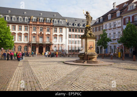 Kornmarkt, Heidelberg, Baden-Württemberg, Deutschland Stockfoto