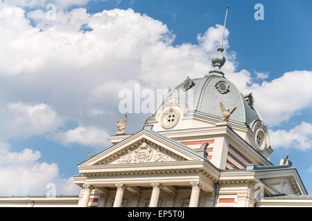 Das ursprüngliche Gebäude des Coltea Krankenhaus wurde im Jahre 1704 gebaut aber wurde 1802 durch ein Erdbeben zerstört und umgebaut im Jahre 1888. Stockfoto