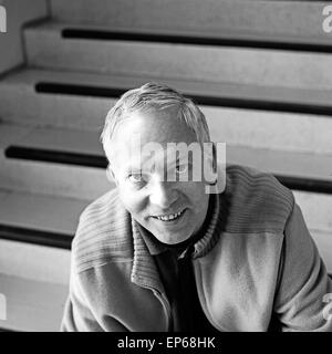 Deutscher Wis und Synchronsprecher Paul Edwin Roth, Deutschland 1960er Jahre. Deutsche Schauspieler Paul Edwin Roth, Deutschland Stockfoto