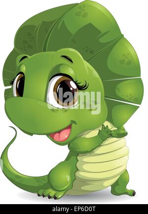 die Eidechse Stock Vektor