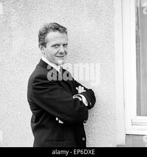 Deutscher Wis Gunnar Möller, Deutschland 1960er Jahre. Deutsche Schauspieler Gunnar Möller, Deutschland der 1960er Jahre. Stockfoto