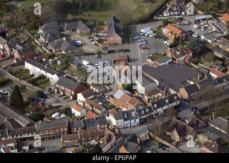 Luftaufnahme von Bungay, Suffolk, England, UK Stockfoto