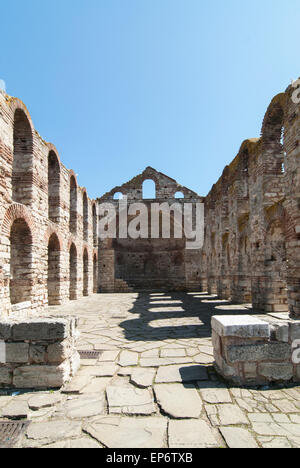 Ruinen der Kirche von St. Sophia in Nessebar, Bulgarien Stockfoto