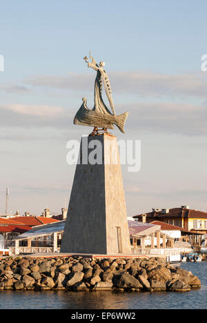 Denkmal des Heiligen Nikolaus, Nessebar, Bulgarien Stockfoto