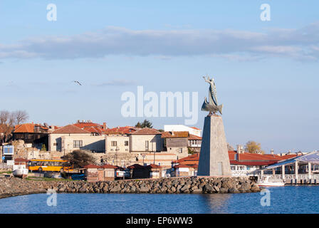 Denkmal des Heiligen Nikolaus, Nessebar, Bulgarien Stockfoto