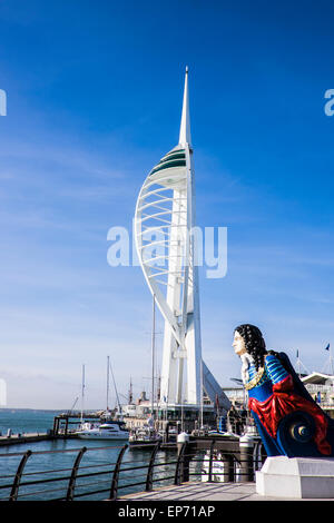 Spinnaker Tower - Portsmouth Harbour, England, U.K Stockfoto