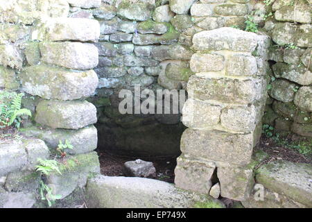 Madron-Kapelle in der Nähe von Wishing Well Madron in penwith West cornwall Stockfoto