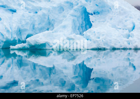 Die Blaue Eisberge Narsusuaq Fjord in Grönland Stockfoto