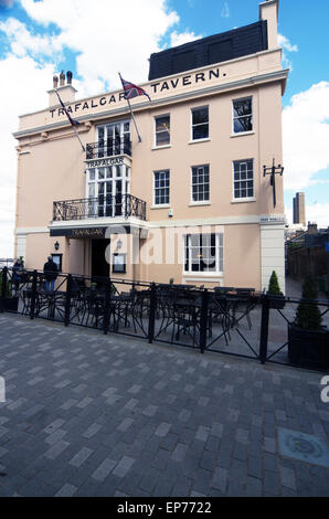 Trafalgar Tavern Pub Greenwich London Stockfoto