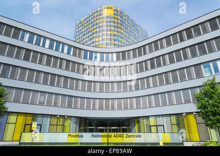 ADAC-Verein ist eine europäische Automobilclub in Deutschland. Es ist auch die größte Motorradfahrer-Vereinigung der Welt. Stockfoto