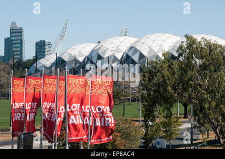 AAMI Park Stadion, Melbourne, Australien Stockfoto