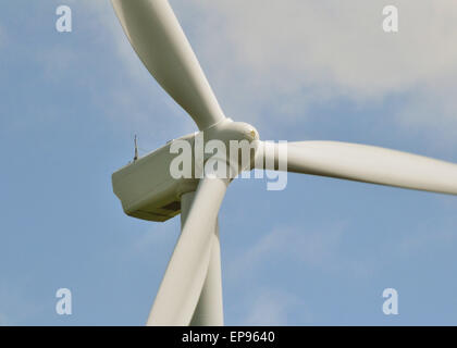 Fullabrook Windfarm in der Nähe von West, North Devon 22 Vestas V90-3MW Stockfoto