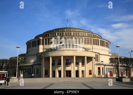 Hala Stulecia, Breslau, Schlesien, Polen, Europa Stockfoto