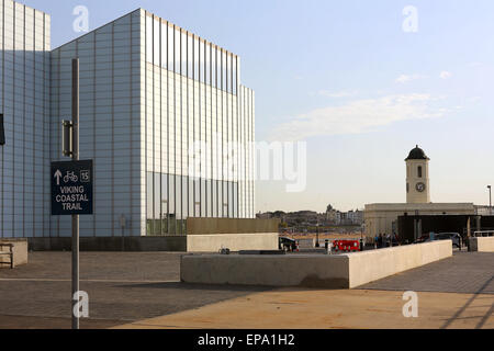 Blick auf die Turner Contemporary Art Gallery in Margate, Kent Stockfoto