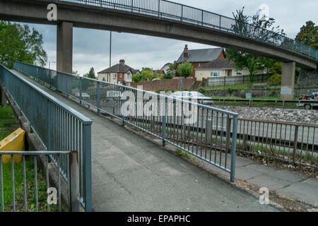 Salisbury fiel 15. Mai 2015 19-Year-Old Mann Robin Sedden von der Brücke in Salisbury um 03:26 am Montag, den 4. Mai. Ist jetzt verstorben Stockfoto