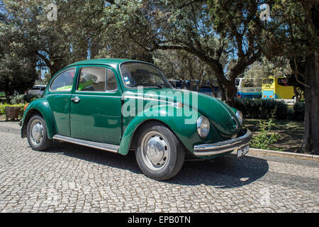 grünen VW-Käfer-Auto Stockfoto