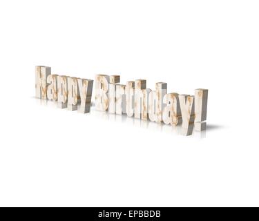 die am besten alles Gute zum Geburtstag Stockfoto