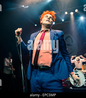 Ehemalige My Chemical Romance-Lead-Sänger Gerard Way seine erste volle Solo Tour bei KOKO London mit: Gerard Way wo: London, Vereinigtes Königreich bei: 10. November 2014 Credit: WENN.com Stockfoto