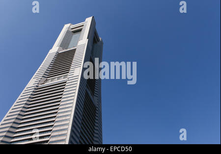 Landmark Tower in Yokohama, bekannt als höchste Gebäude Japans. Stockfoto