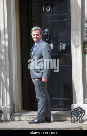 Oliver Letwin, Staatsminister für die Regierungspolitik, kommt an Nummer 10 Downing Street nach einer Kabinettssitzung Stockfoto