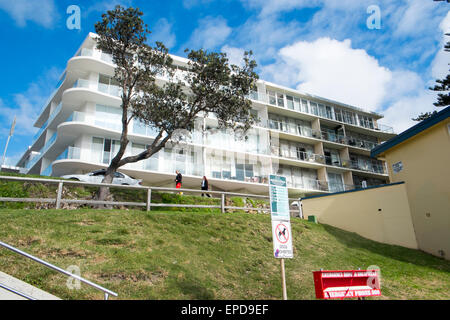 Hochhauswohnung in Dee Why, einem Vorort von sydney an den nördlichen Stränden Australiens Stockfoto