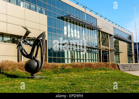 Gebäude der technischen Universität Ostrava Tschechien Stockfoto