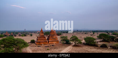 Antike Tempel in Bagan, Myanmar Stockfoto