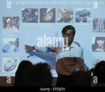 Jeremy Gilley, Gründer von Peace One Day befasst sich mit Delegierten beim Festival von Marketing-Featuring: Jeremy Gilley Where: London, Vereinigtes Königreich bei: 12. November 2014 Credit: WENN.com Stockfoto