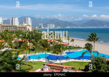 Marina Vallarta, Strand, Puerto Vallarta, Jalisco; Mexiko Stockfoto