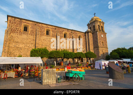 Unsere Liebe Frau von schmÃ¼cken Concepcion, Kirche, Stadt Tequila, Jalisco, Mexiko Stockfoto