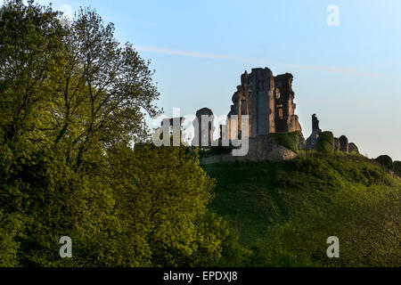 Corfe Castle Dorset Stockfoto