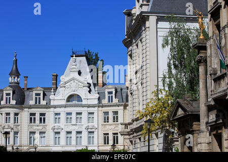 Das White Palace (1897-1899) an die Cogels-Osylei 32-36 in Antwerpen, Belgien Stockfoto