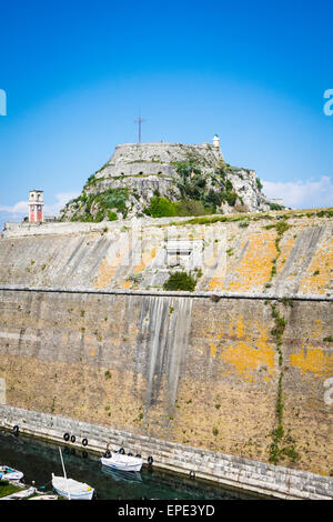 neue Festung Korfu Stockfoto