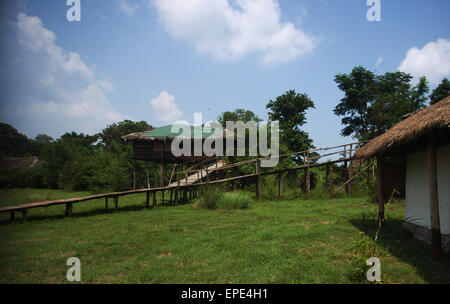 der Bison Resort, Kabini, Karnadaka, Stockfoto