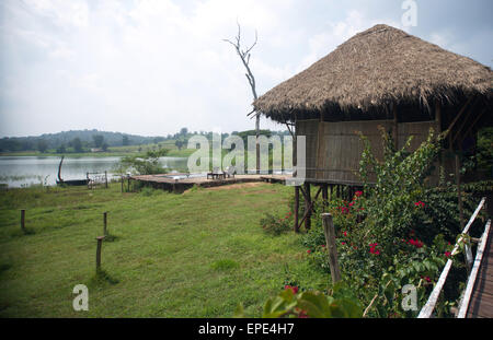 der Bison Resort, Kabini, Karnadaka, Stockfoto