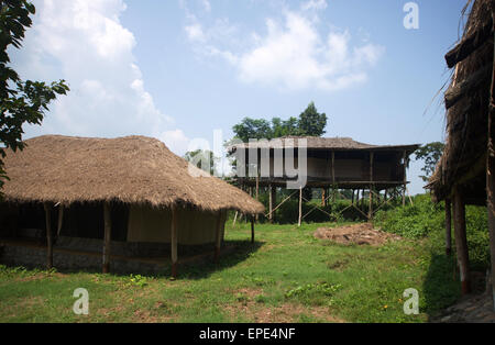 der Bison Resort, Kabini, Karnadaka, Stockfoto